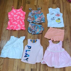 10 pcs Colorful Kids' Clothing Set sz 5